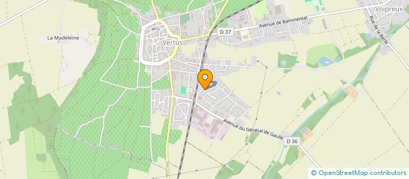 localisation de l'entreprise MADAME AMBRE GAUTIER  BLANCS-COTEAUX