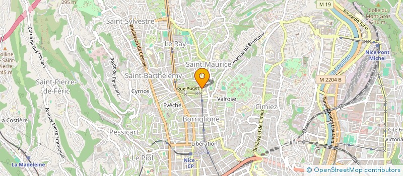 localisation de l'entreprise MADAME AMBRE GAZZERA à NICE