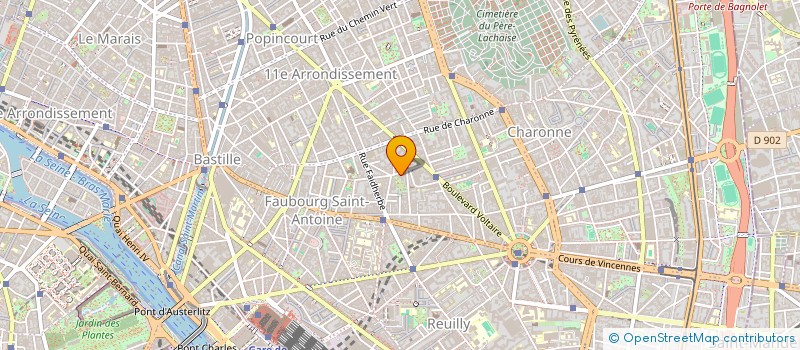 localisation de l'entreprise MADAME AMBRE GEORGES-IRENEE à VITRY SUR SEINE