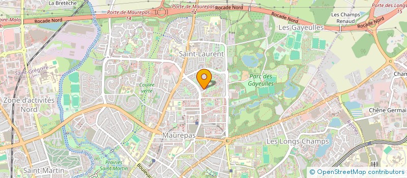 localisation de l'entreprise MADAME AMBRE GILLES  RENNES