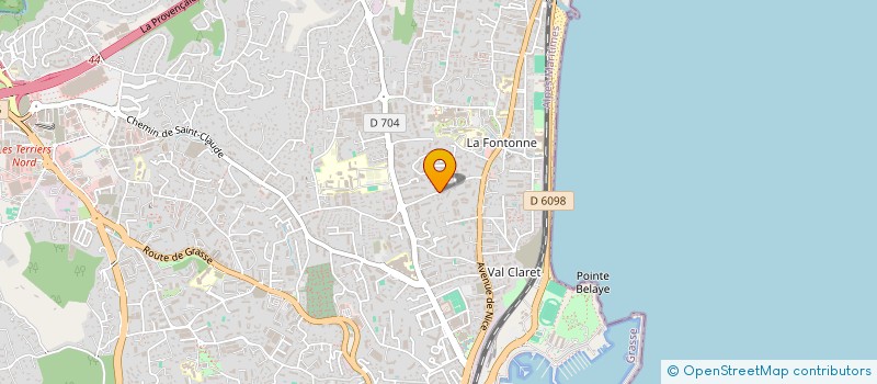 localisation de l'entreprise MADAME AMBRE GIMENEZ à ANTIBES