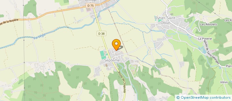 localisation de l'entreprise MADAME AMBRE GONZALEZ  SEPTEME