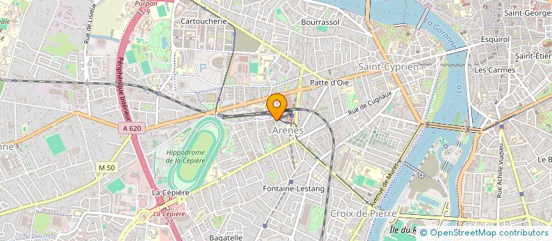 localisation de l'entreprise MADAME AMBRE GRAMONT  TOULOUSE