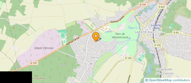 localisation de l'entreprise MADAME AMBRE GRZESKOWIAK  CERNY