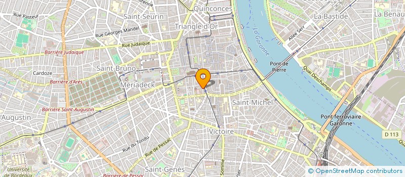 localisation de l'entreprise MADAME AMBRE GUERIN  BORDEAUX