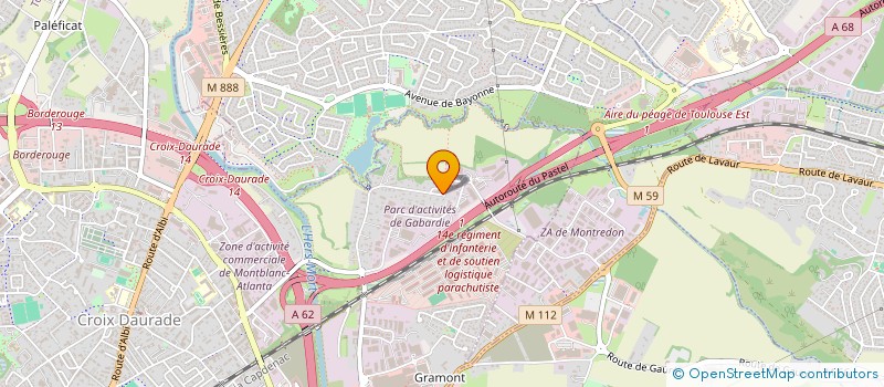 localisation de l'entreprise MADAME AMBRE HANG-SI-LAN  TOULOUSE