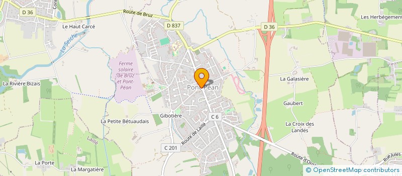 localisation de l'entreprise MADAME AMBRE HELIAS  PONT-PEAN