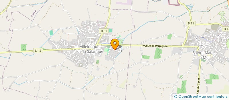 localisation de l'entreprise MADAME AMBRE HIERHOLZER  VILLELONGUE-DE-LA-SALANQUE