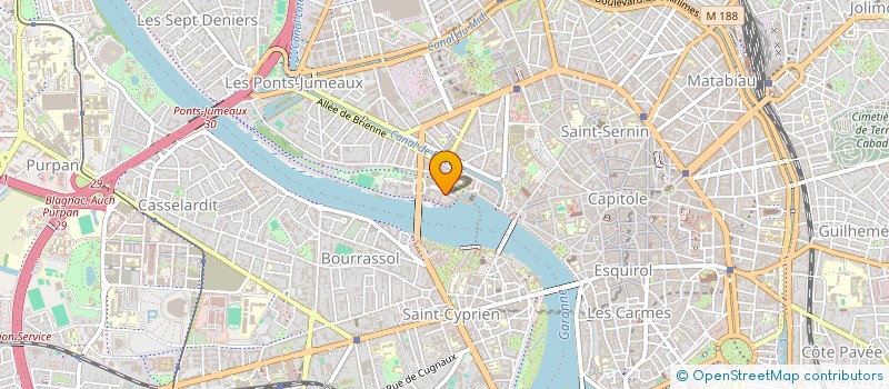 localisation de l'entreprise MADAME AMBRE HOARAU à TOULOUSE