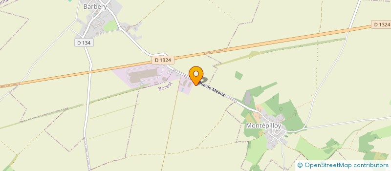 localisation de l'entreprise MADAME AMBRE HOTTOIS  BARBERY