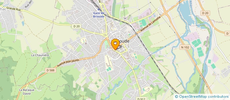 localisation de l'entreprise MADAME AMBRE JACINTO  SAINT-GEORGES-D'AURAC