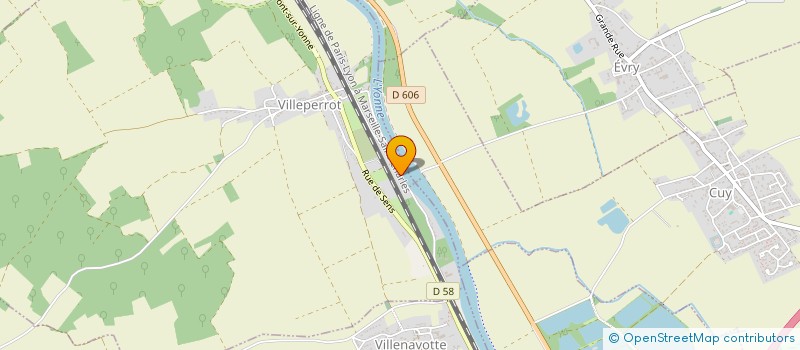 localisation de l'entreprise MADAME AMBRE JUISHOMME  PONT-SUR-YONNE