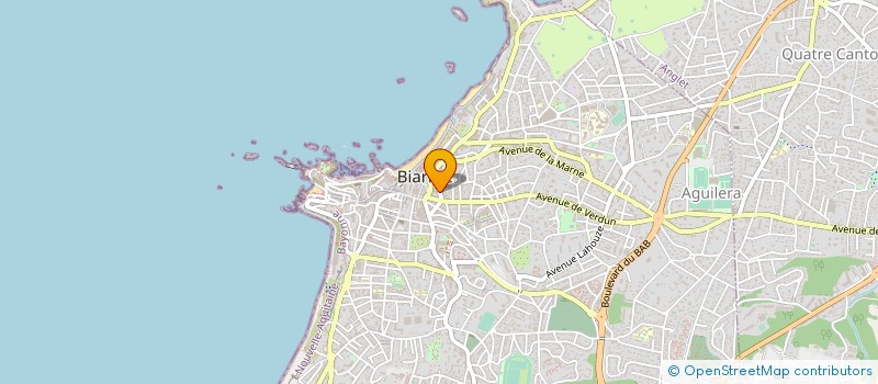 localisation de l'entreprise MADAME AMBRE KOUADIO à BIARRITZ