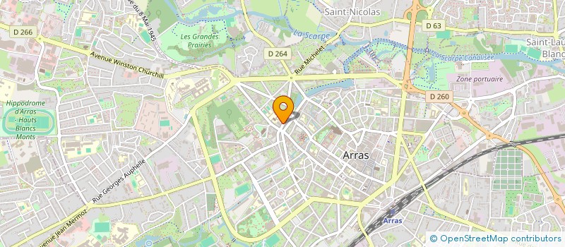 localisation de l'entreprise MADAME AMBRE LAMIET à ARRAS