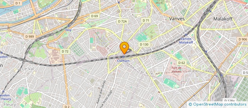 localisation de l'entreprise MADAME AMBRE LAPAICHE  VANVES