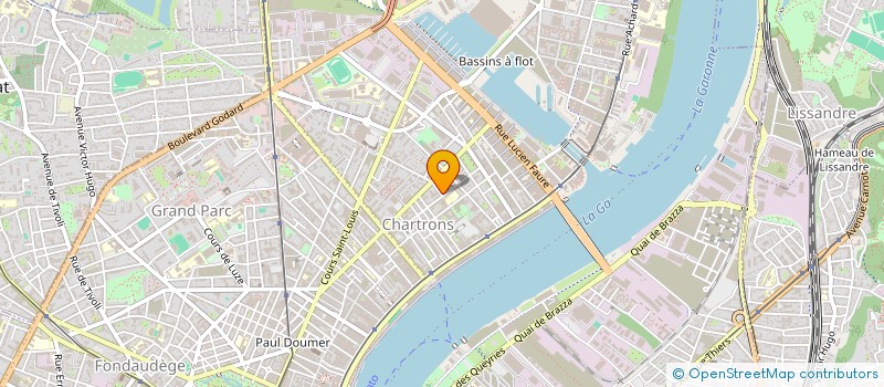 localisation de l'entreprise MADAME AMBRE LE COR  BORDEAUX