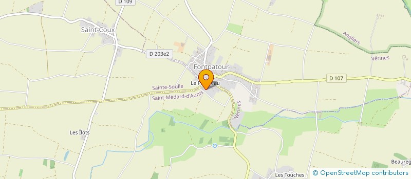 localisation de l'entreprise MADAME AMBRE LE JOLIF  SAINT-MEDARD-D'AUNIS