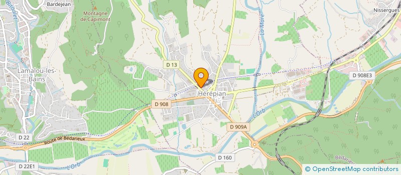 localisation de l'entreprise MADAME AMBRE LECUYER  HEREPIAN