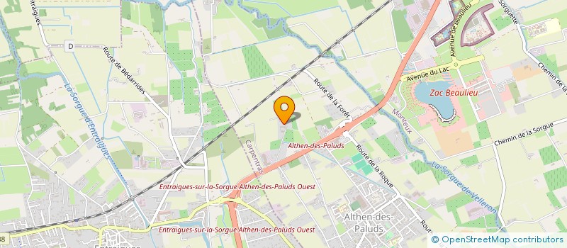 localisation de l'entreprise MADAME AMBRE LOISY  ALTHEN DES PALUDS