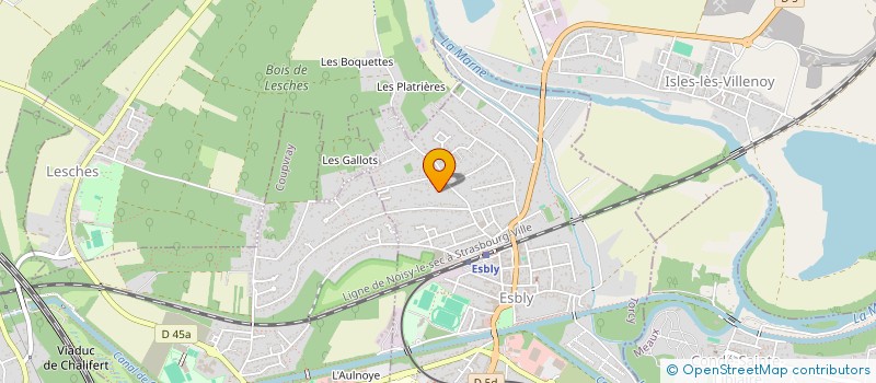 localisation de l'entreprise MADAME AMBRE MAIRE à ESBLY