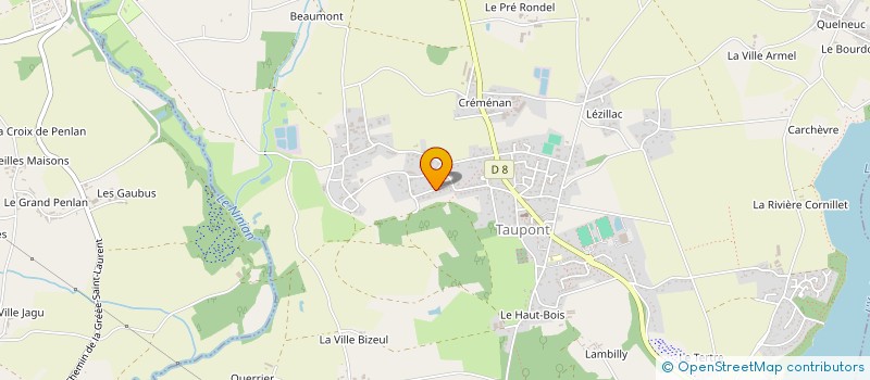 localisation de l'entreprise MADAME AMBRE MALO  TAUPONT