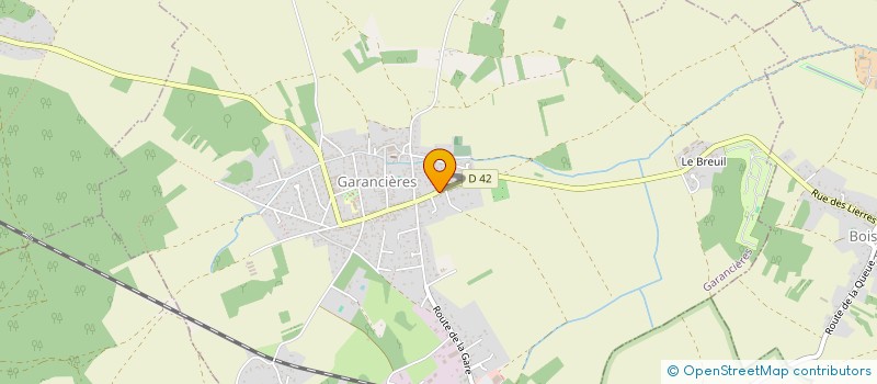 localisation de l'entreprise MADAME AMBRE MAMILONNE  GARANCIERES