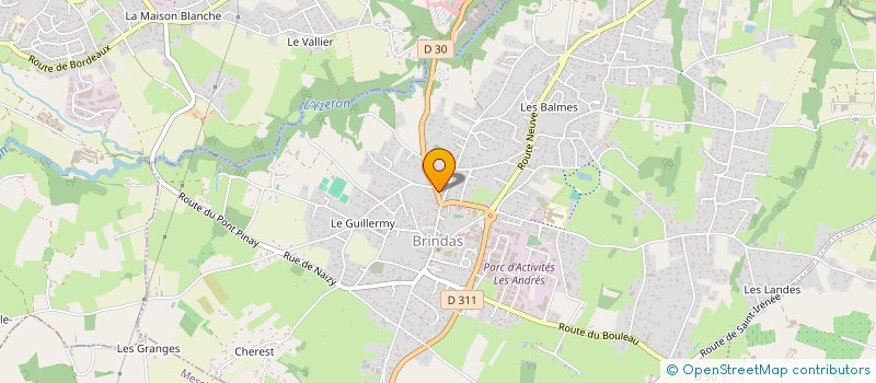 localisation de l'entreprise MADAME AMBRE MANZINI  BRINDAS