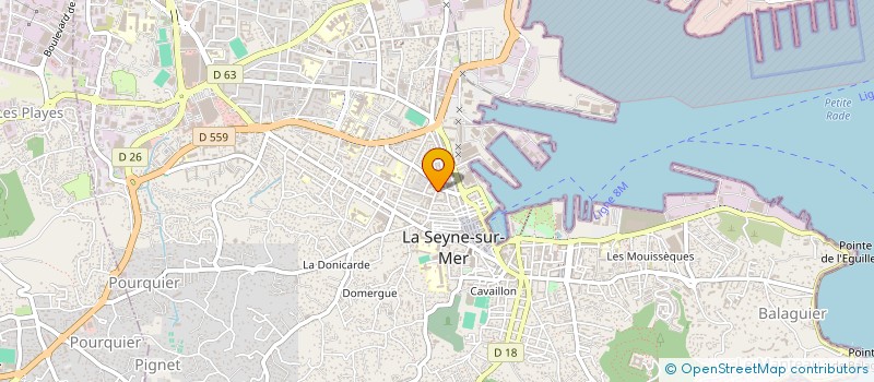 localisation de l'entreprise MADAME AMBRE MARTY  LE CASTELLET