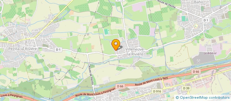 localisation de l'entreprise MADAME AMBRE MILLOT  VILLENEUVE-LA-RIVIERE