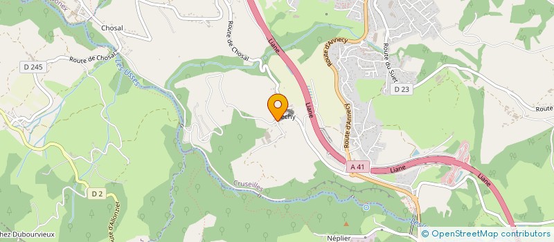 localisation de l'entreprise MADAME AMBRE PARENT  CRUSEILLES