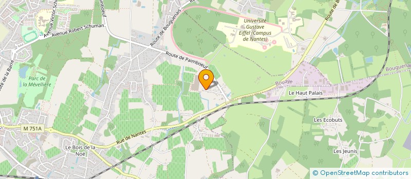 localisation de l'entreprise MADAME AMBRE PERCQ  BOUAYE