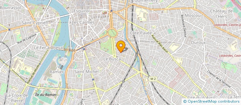 localisation de l'entreprise MADAME AMBRE RIOU à TOULOUSE