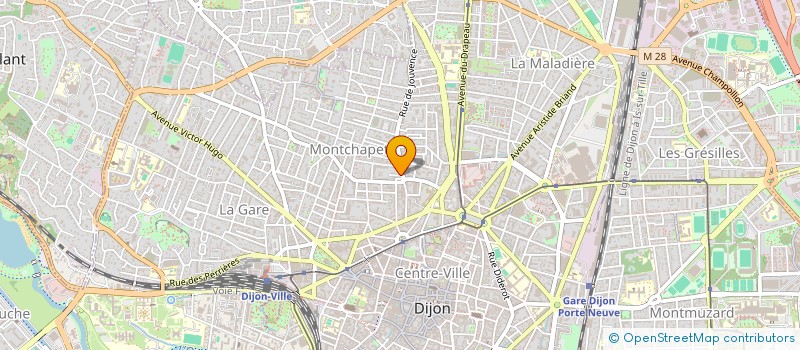 localisation de l'entreprise MADAME AMBRE ROBLET  DIJON