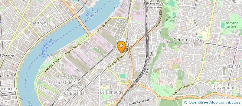 localisation de l'entreprise MADAME AMBRE ROSAIN  BORDEAUX