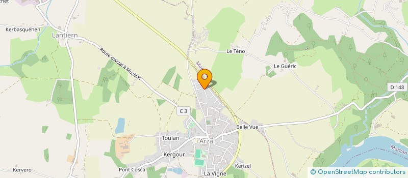 localisation de l'entreprise MADAME AMBRE ROTHEN  ARZAL