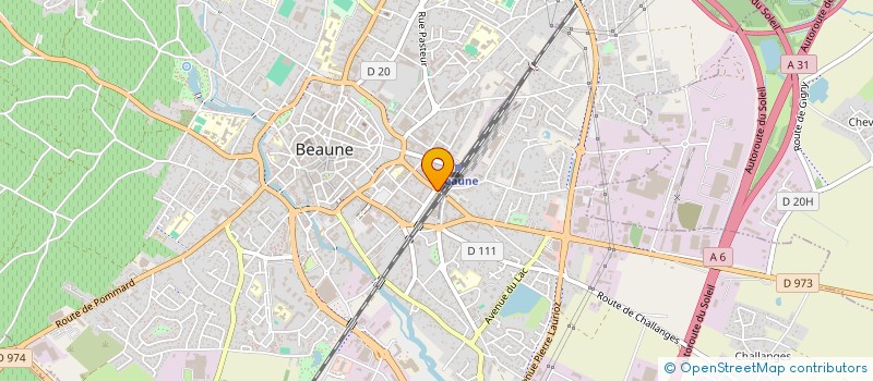 localisation de l'entreprise MADAME AMBRE ROUSSET à BEAUNE