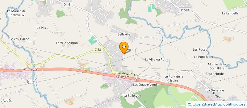 localisation de l'entreprise MADAME AMBRE SAINT-AUBIN  COETMIEUX