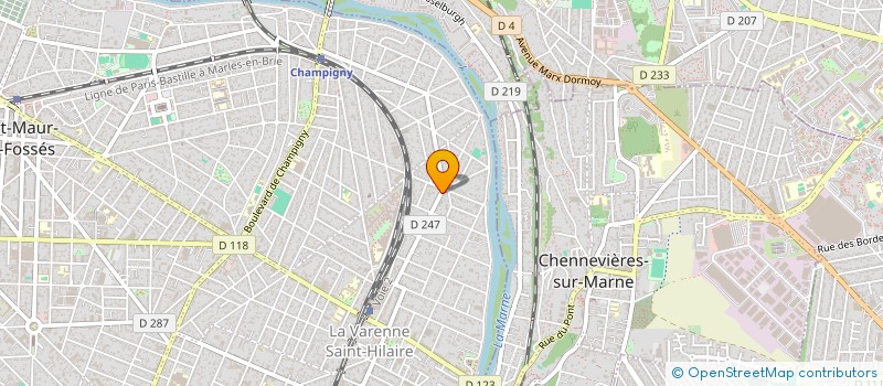 localisation de l'entreprise MADAME AMBRE SARINI à SAINT-MAUR-DES-FOSSES