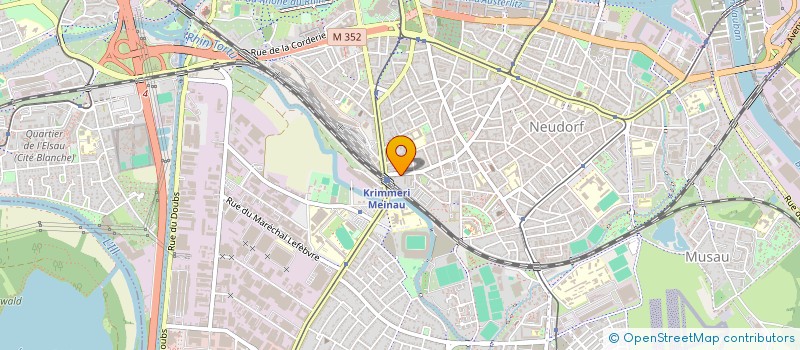 localisation de l'entreprise MADAME AMBRE SCHMITT  STRASBOURG