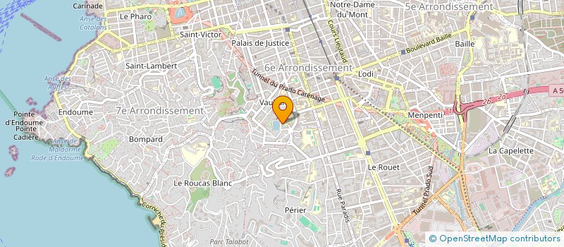 localisation de l'entreprise MADAME AMBRE SCOTTO à MARSEILLE