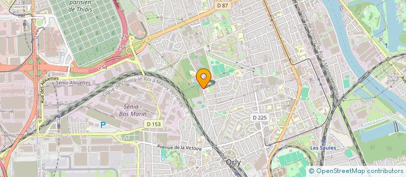 localisation de l'entreprise MADAME AMBRE THIEFFRY  ORLY