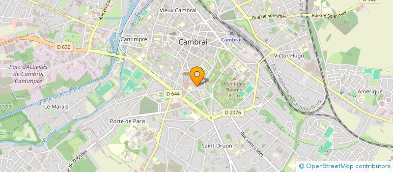 localisation de l'entreprise MADAME AMBRE TISON  CAMBRAI