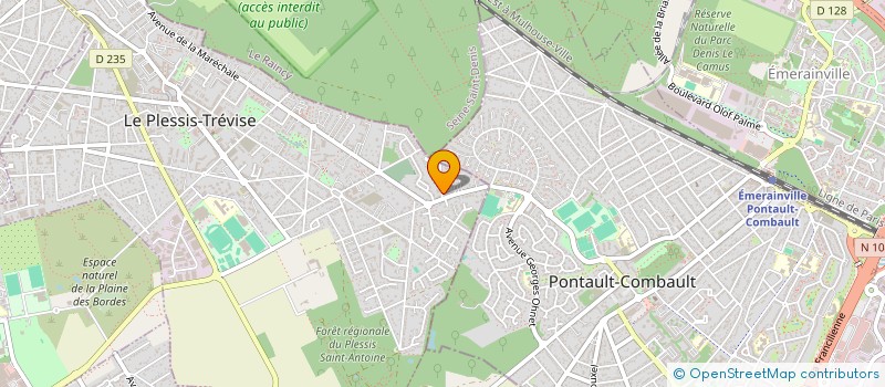 localisation de l'entreprise MADAME AMBRE TONA à LE PLESSIS-TREVISE