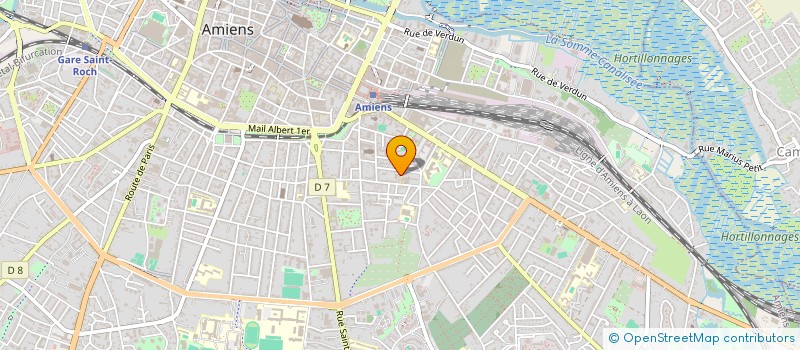 localisation de l'entreprise MADAME AMBRE TONDREAU HEIMENDINGER à AMIENS