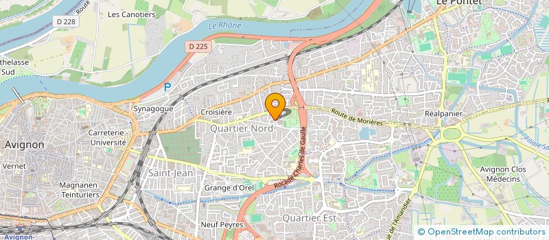 localisation de l'entreprise MADAME AMBRE UCEDA  AVIGNON