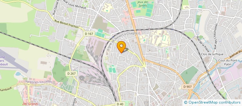 localisation de l'entreprise MADAME AMBRE VAILLANT à NEVERS
