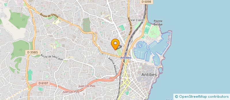 localisation de l'entreprise MADAME AMBRE VALADE à ANTIBES