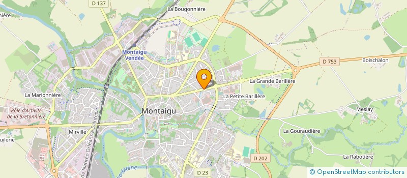 localisation de l'entreprise MADAME AMBRE VALCKE à MONTAIGU-VENDEE