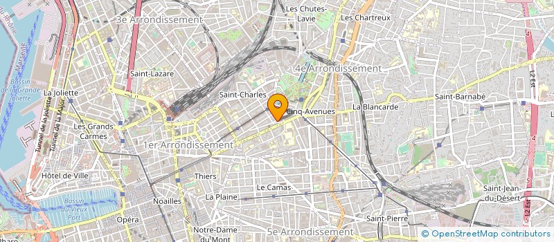 localisation de l'entreprise MADAME AMBRE VEAU à MARSEILLE