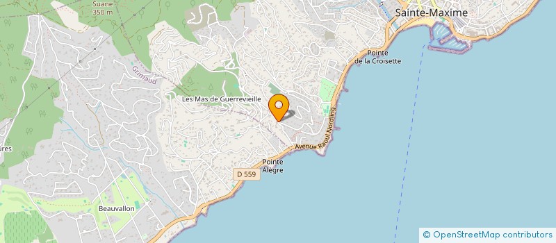 localisation de l'entreprise MADAME AMBRE VELICITAT à SAINTE-MAXIME